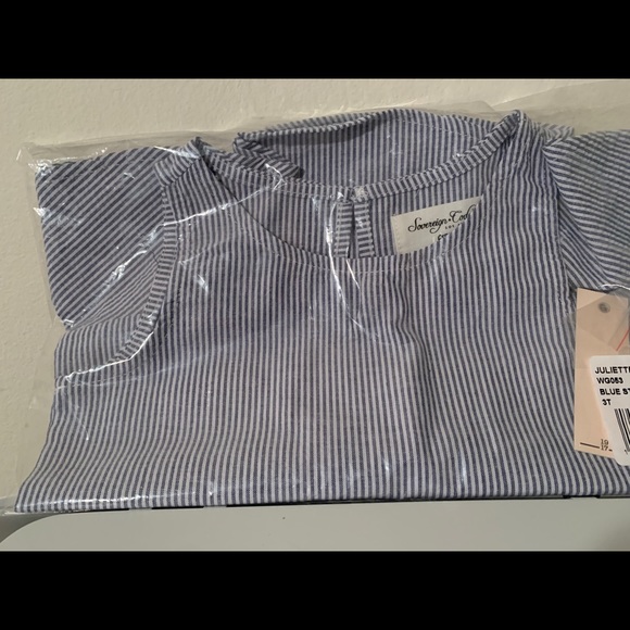 🆕Sovereign Code tank top 3T Blue Stripe - Picture 3 of 4